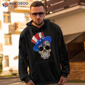 4th of july american sugar skull t shirt hoodie 2