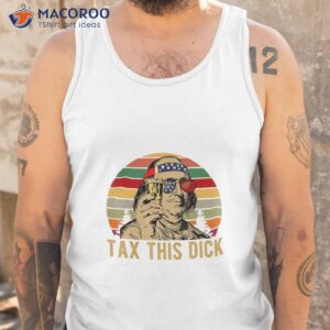 4th of july benjamin franklin tax this dick vintage t shirt tank top