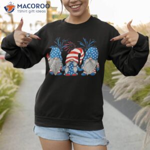 4th of july three gnomes american gnome independence day shirt sweatshirt 1