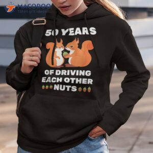 50th 50 year wedding anniversary funny couple for him her shirt hoodie 3