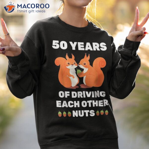 50th 50-year Wedding Anniversary Funny Couple For Him Her Shirt