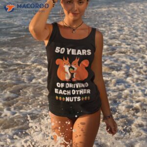 50th 50 year wedding anniversary funny couple for him her shirt tank top 3