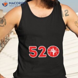 520 area code arizona basketball shirt tank top 3