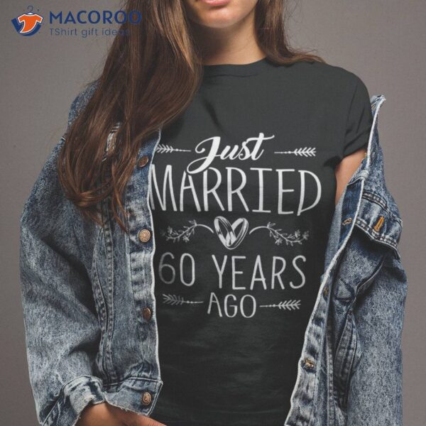 60th Wedding Anniversary – 60 Years Marriage Matching Shirt