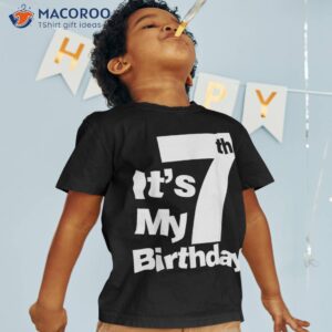 7 Years Old Kid Monster-truck This-is-how I-roll Birthday Shirt