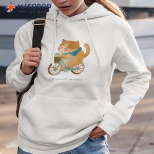 a cat riding bicycle shirt hoodie 3