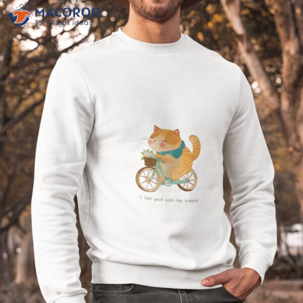 A Cat Riding Bicycle Shirt