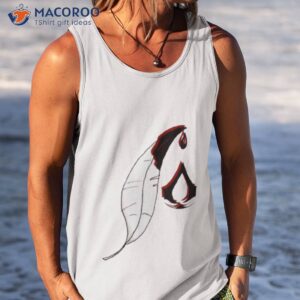 a feather for ezio assassins creed shirt tank top