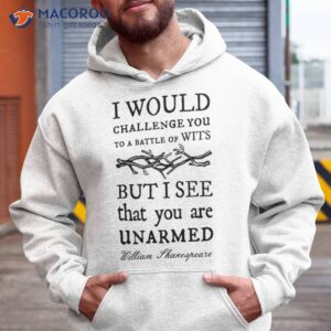 a sarcastic funny william shakespeare t shirt hoodie