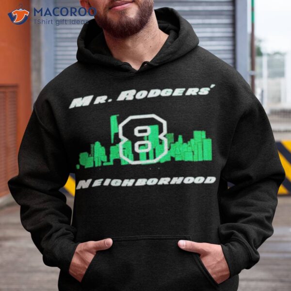 Aaron Rodgers #8 Jet New York Football Shirt