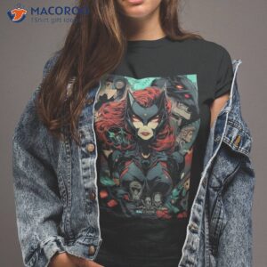 action packed graphic featuring popular culture heroes shirt tshirt 2