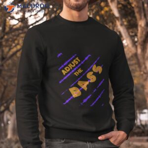 adjust the bass 2023 tour shirt sweatshirt