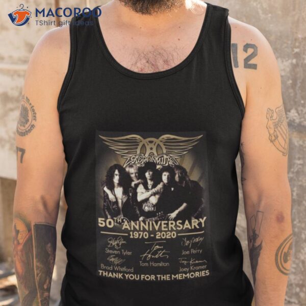 Aerosmith Vintage 50th Anniversary Shirt