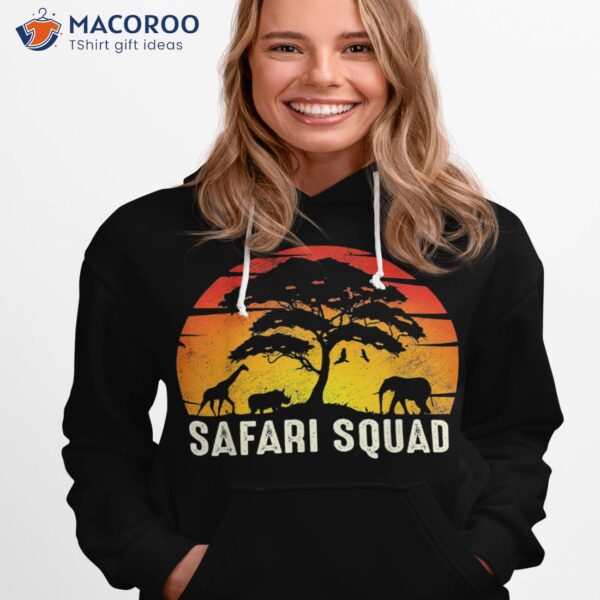 African Family Vacation Safari Squad Funny Matching Trip Shirt