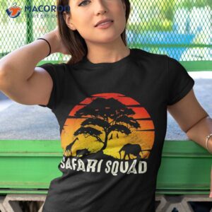 African Family Vacation Safari Squad Funny Matching Trip Shirt
