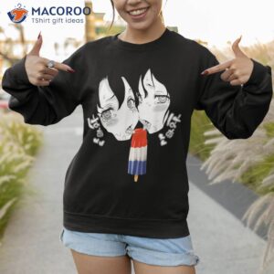 Ahegao Face Tee Anime Manga Hentai Popsicle Apparel Shirt