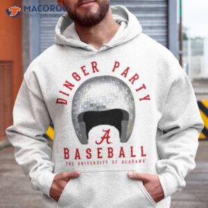 Alabama Crimson Tide Dinger Party Disco Helmeshirt