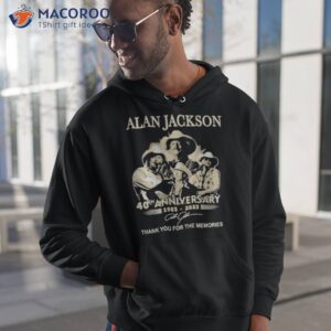 alan jackson 40th anniversary 1983 2023 signatur thank you for the memories shirt hoodie 1