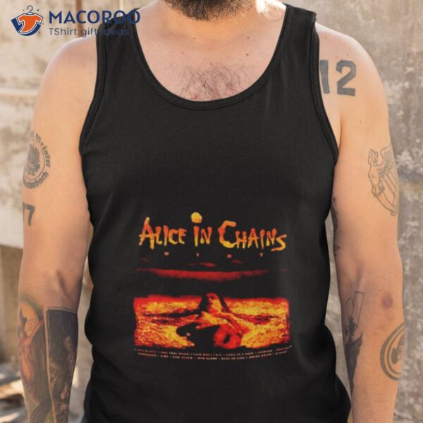 Alice In Chains Dirt Tracklisshirt