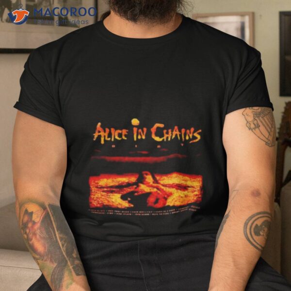 Alice In Chains Dirt Tracklisshirt