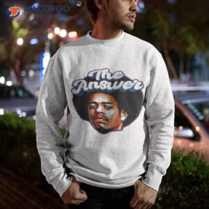 allen iverson the answer big head shirt sweatshirt