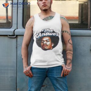 allen iverson the answer big head shirt tank top 2 1