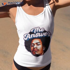 allen iverson the answer big head shirt tank top 2