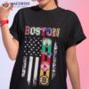 American Flag Boston Red Sox Boston Bruins Boston Celtics And New England Patriots Shirt