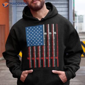 american flag fishing rod fathers day dad papa boys kids shirt hoodie