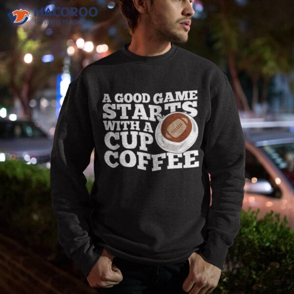 American Football Cup Player – Footballer Coffee Shirt