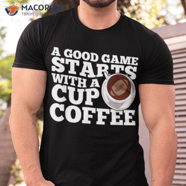 American Football Cup Player – Footballer Coffee Shirt