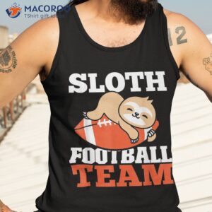 american football cute player footballer sloth shirt tank top 3