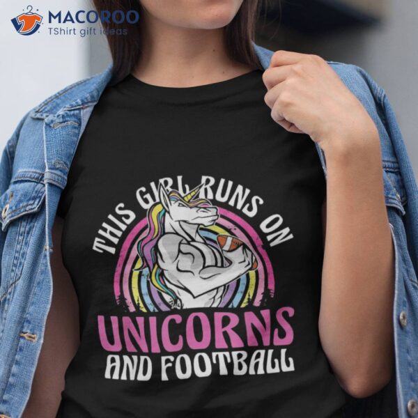 American Football Player – Footballer Unicorn Shirt