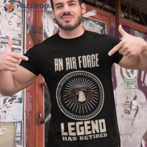 an air force legend has retired eagle shirt tshirt 1