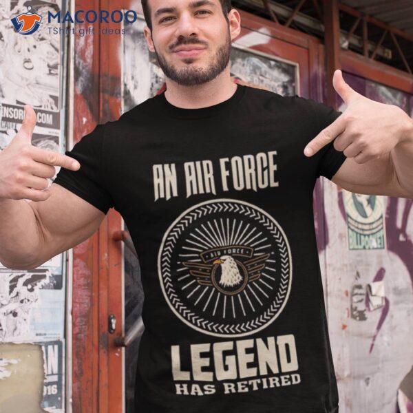 An Air Force Legend Has Retired Eagle Shirt