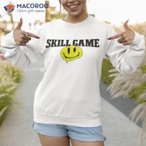 andrew moreno wearing skill game shirt sweatshirt 1