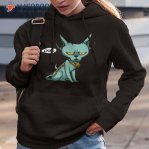 angry face saga comic lying cat shirt hoodie 3