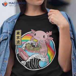 anime axolotl waifu who love ra and sketching japan shirt tshirt