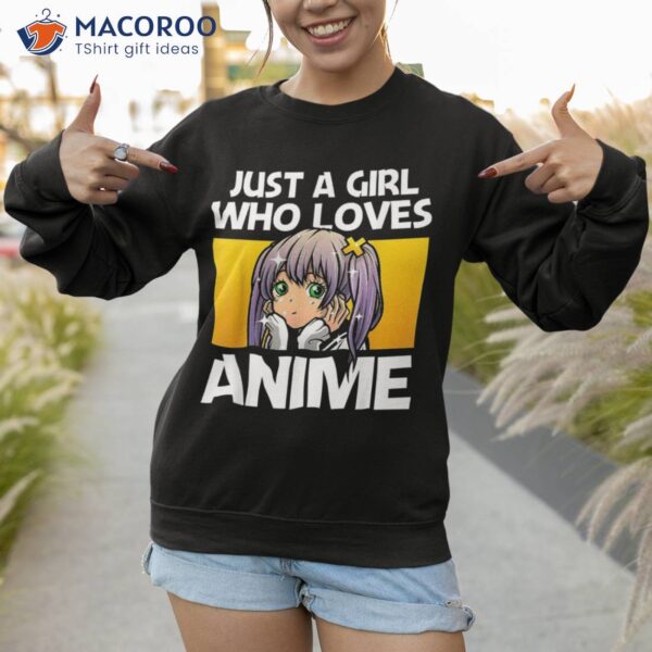 Anime Gift For Teen Girls Merch Lover Girl Shirt