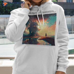 Anime Girl – Luminous Treehouse Adventure: A Captivating Art Piece Shirt