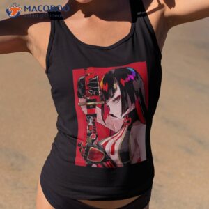 Anime Girl Samurai Waifu Japanese Aesthetic Otaku Kawaii Shirt