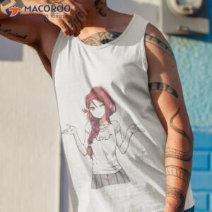 anime girl shrug shirt tank top 1