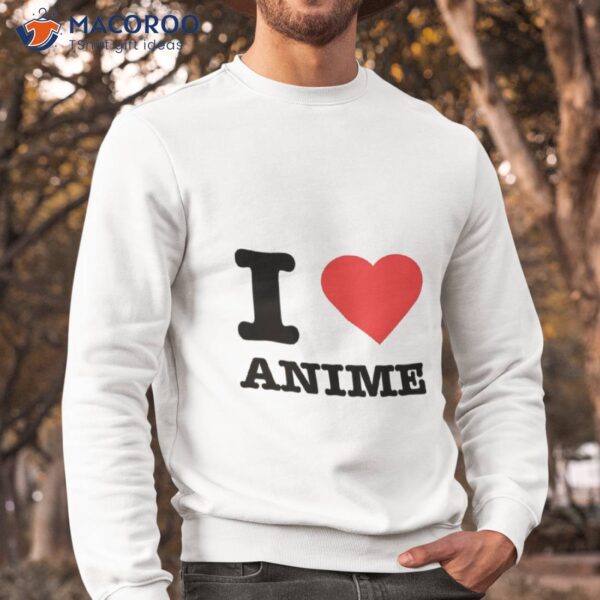 Anime Love – I Heart Shirt