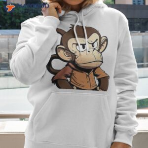 Anime Monkey Designs Serious Look Shirt