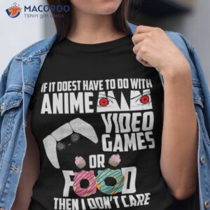 anime stuff merch shirt accessories shirt tshirt
