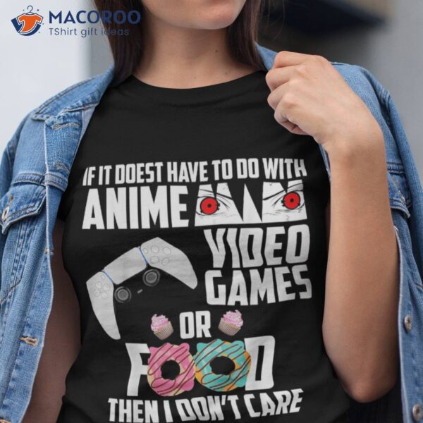 Anime Stuff, Merch, Shirt, Accessories Shirt