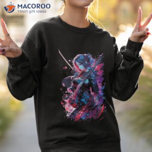 anime style violinist violin art art shirt sweatshirt 2