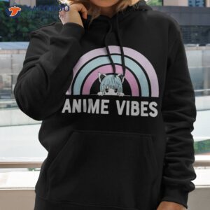 Anime Vibes – Vintage Rainbow With Girl Shirt