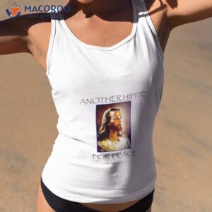 another hippie for peace jesus shirt tank top 2