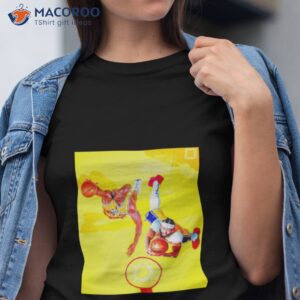 anthony davis becomes the first laker since shaq with a 30 20 playoff game shirt tshirt